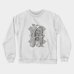 Monogram A Crewneck Sweatshirt